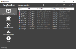 Windows 8 Portable RegSeeker full